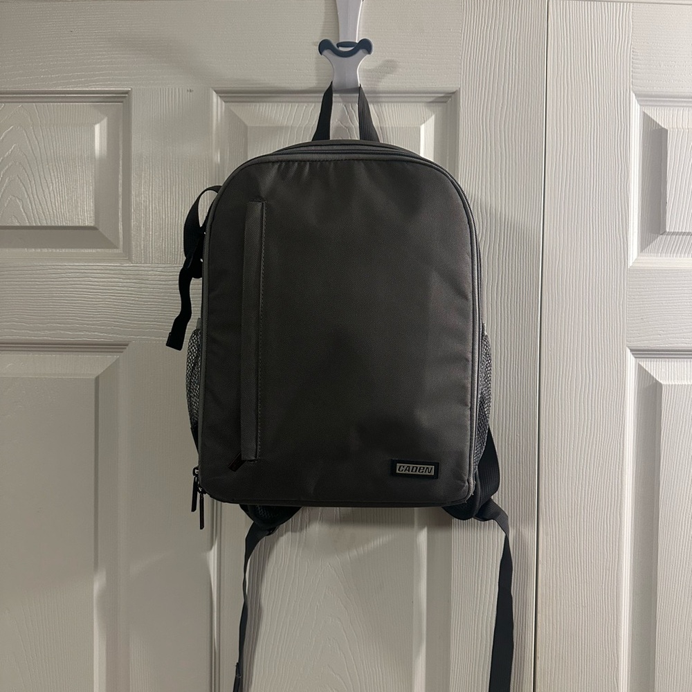 Gray Caden Photography Unisex Camera Backpack